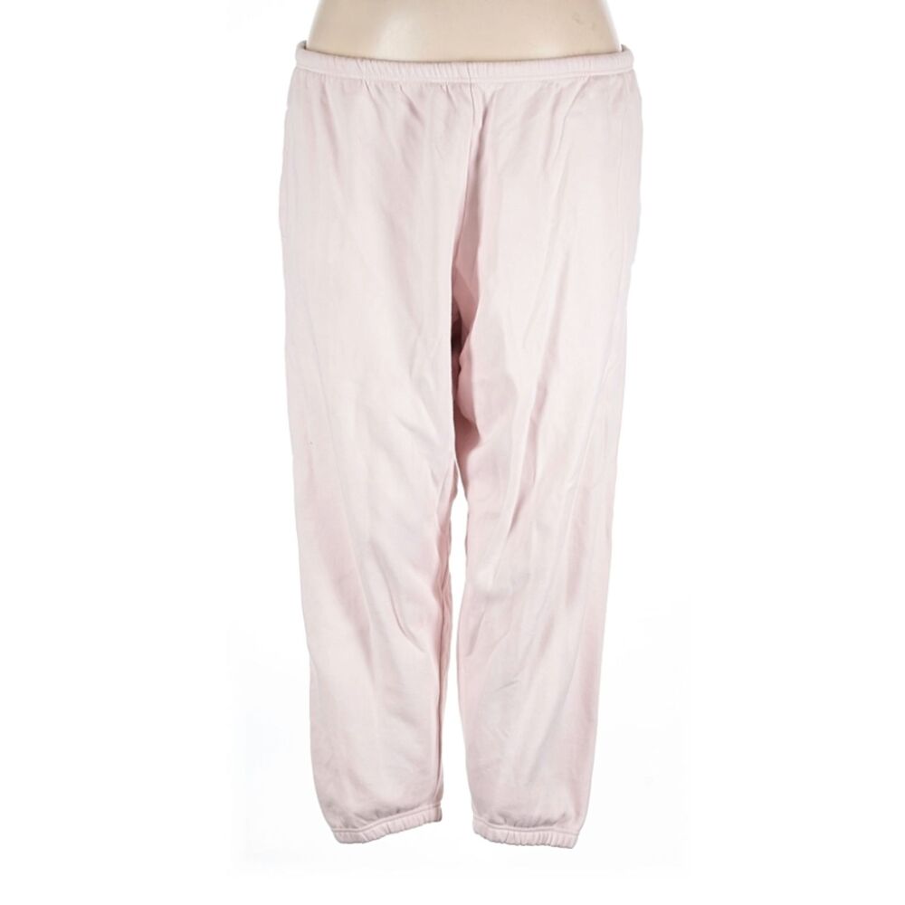 SKIMS Light Pink Fleece Sweatpants 3X Plus Size Joggers Cotton Lounge Pants